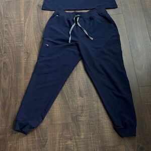 FIGS Zamora High Waisted Jogger Scrub Pants for Women, XL Tall